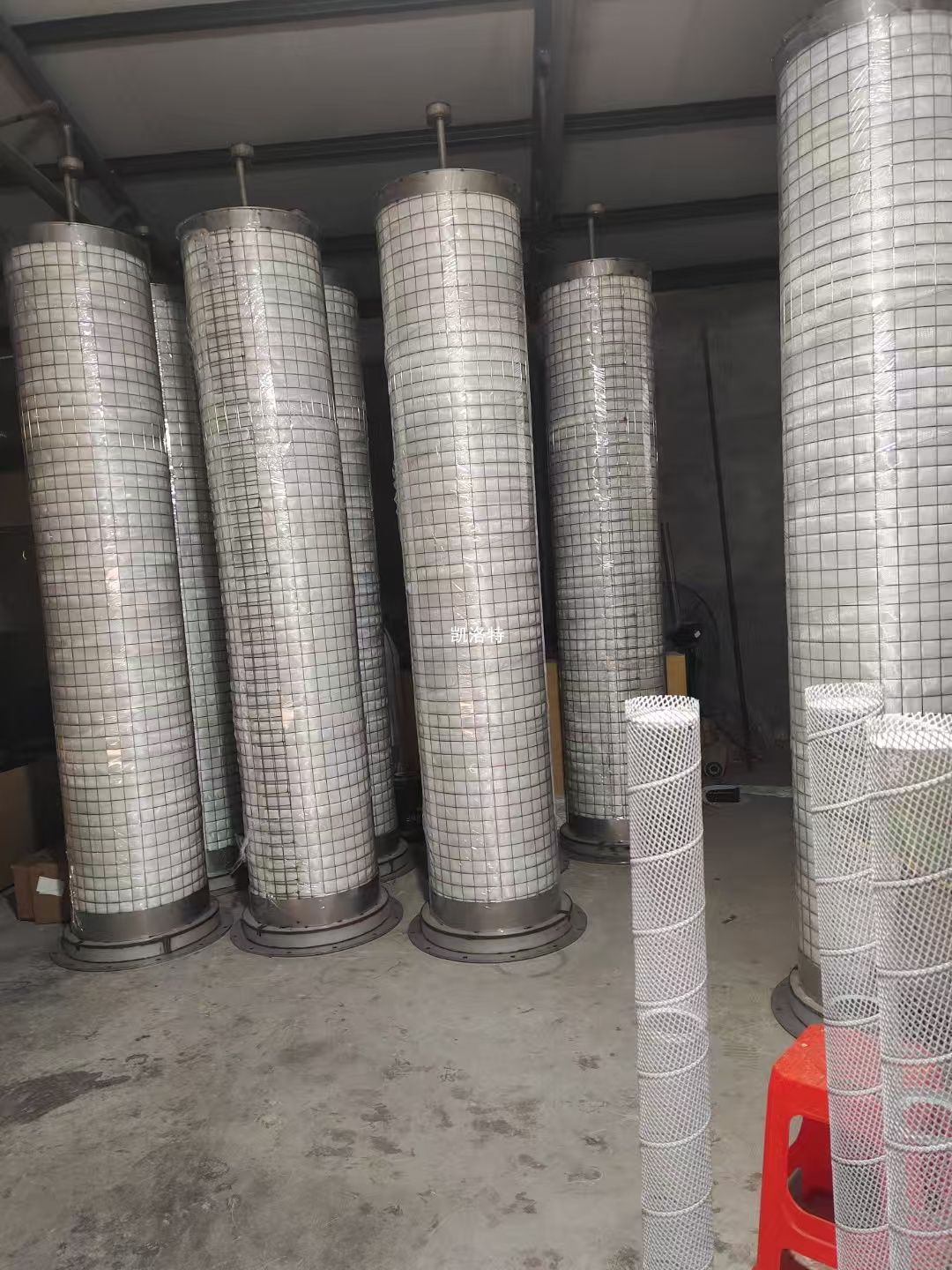 氯碱化工厂酸雾吸收塔滤芯酸雾滤芯纤维除雾器滤芯